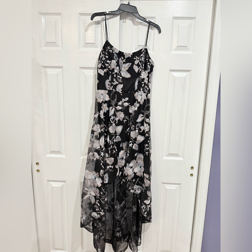 Xscape high low dress